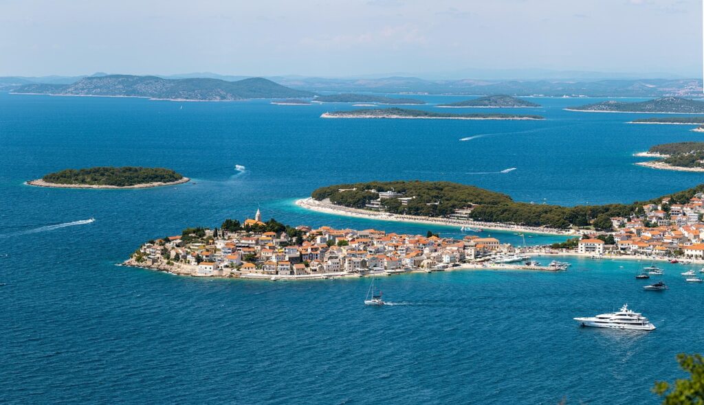 croatia, city, sea, port city, nature, port, island, ocean
